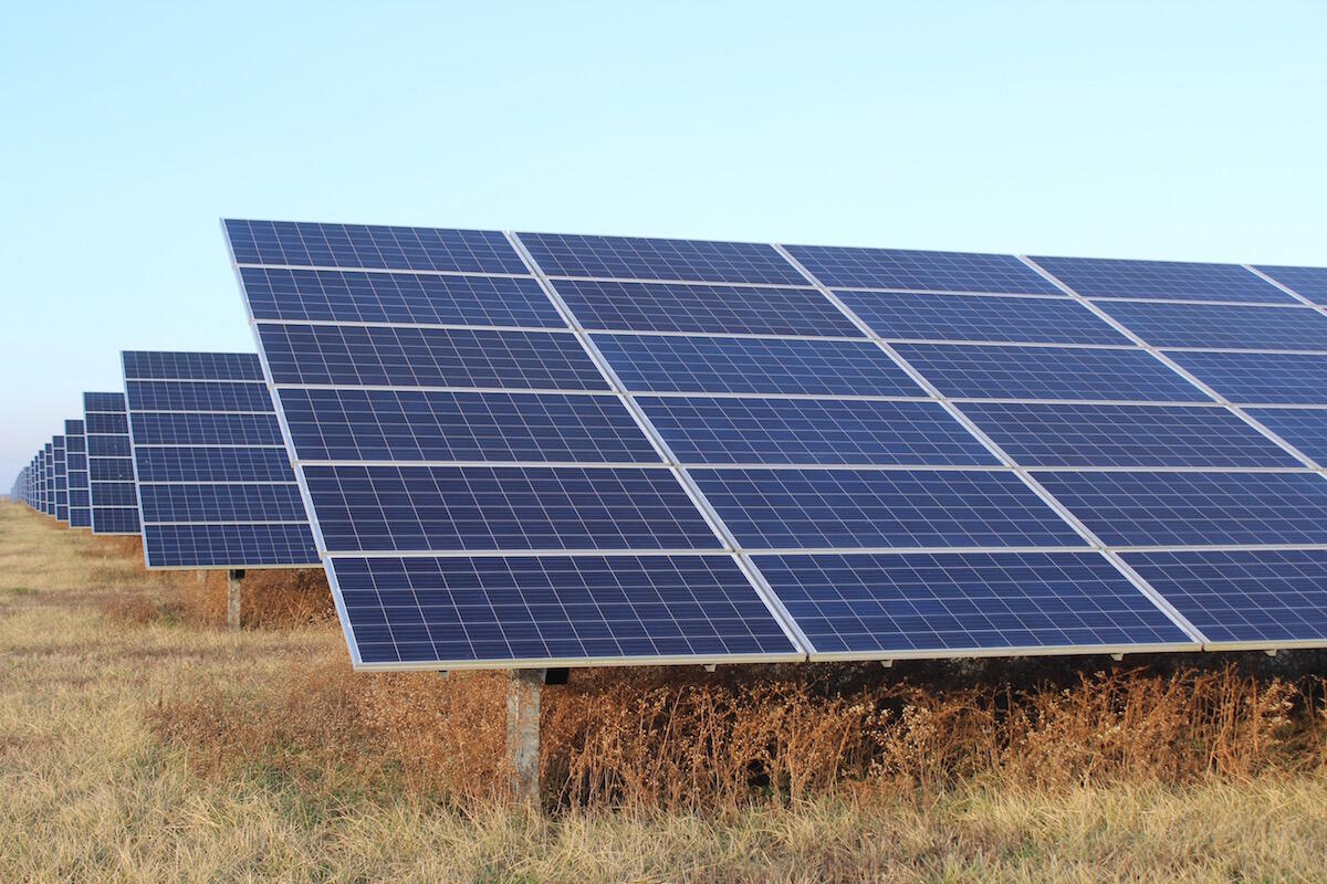 solar-panels construction